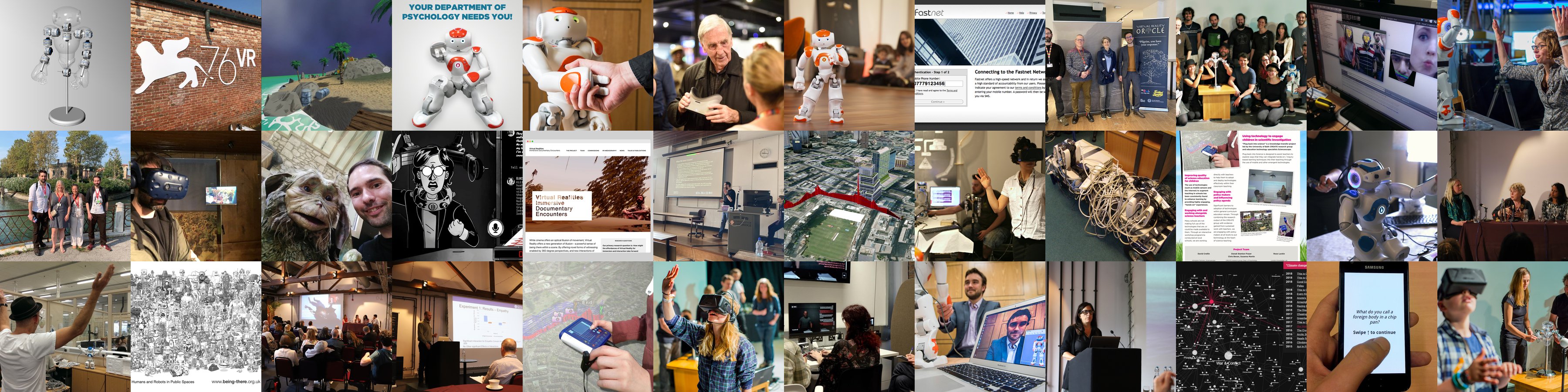 A quilt of project images